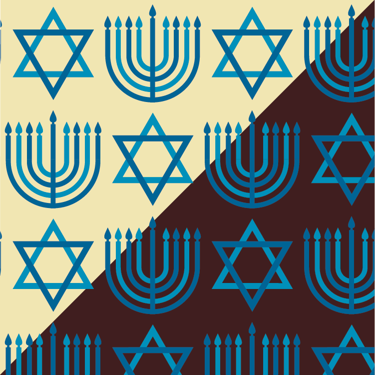 Starred Menorah