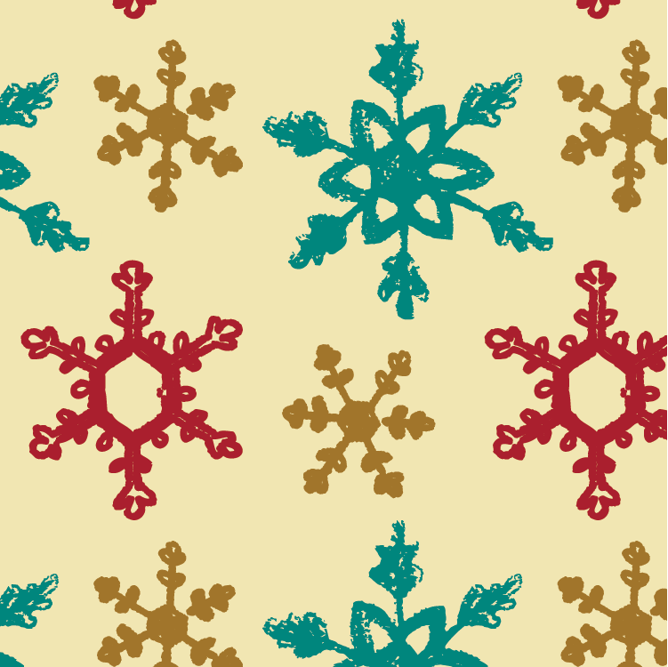 Retro Snowflakes
