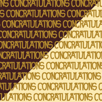 Congratulations
