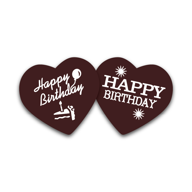 Happy Birthday Heart Chocolates