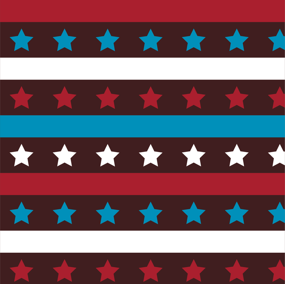 Patriotic Stars & Stripes