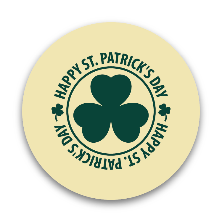 St Paddy's Shamrock Stamp