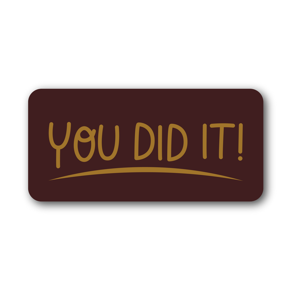 You Did It! 2024