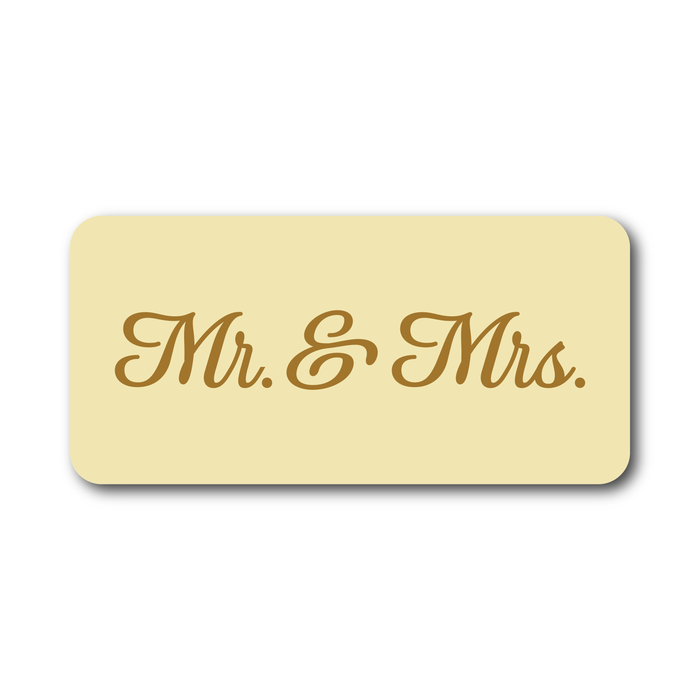 Mr. & Mrs. Rectangle