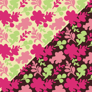 Blushing Floral Transfer