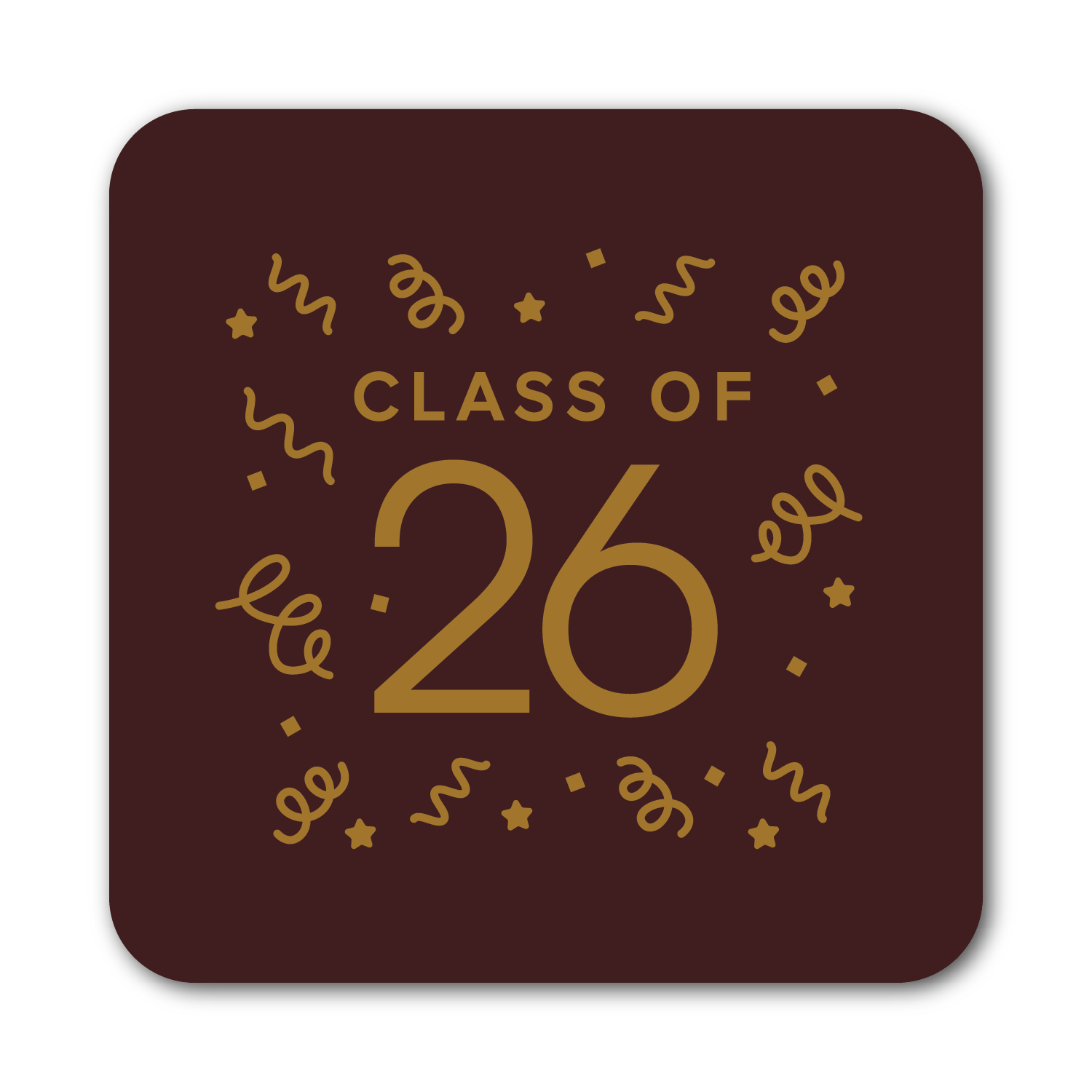 Class of 26 Confetti