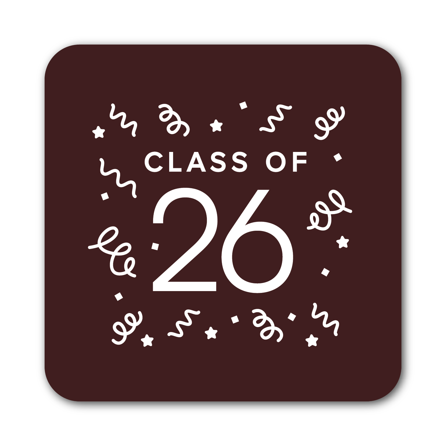 Class of 26 Confetti