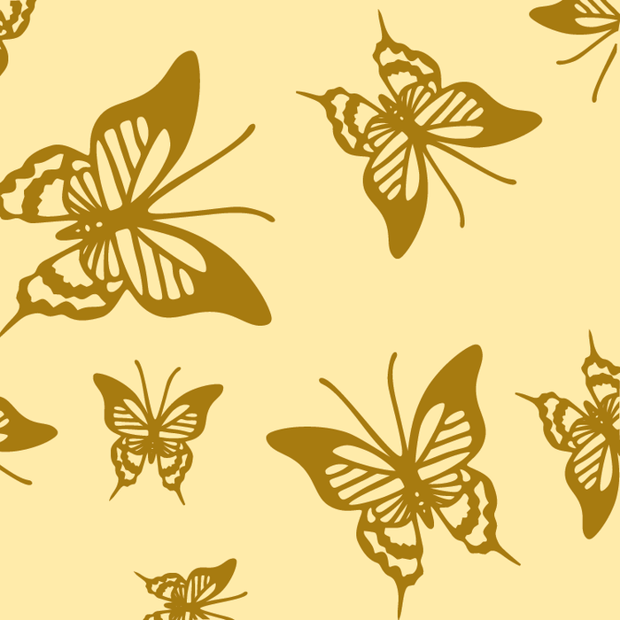 Gold Butterflies