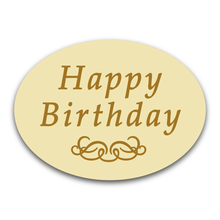Happy Birthday Large Oval Chocolates