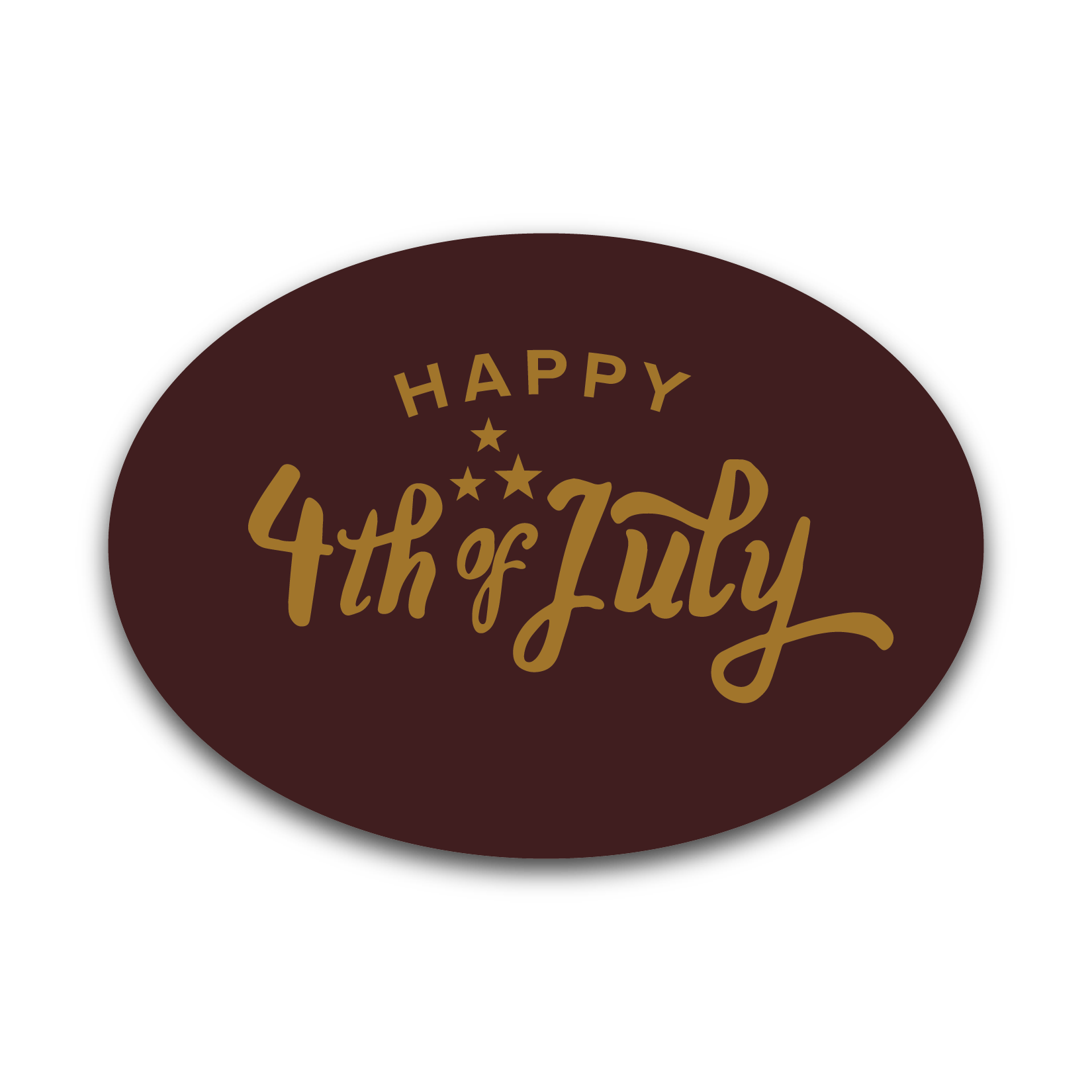 Happy Fourth of July Script – Sweet Swiss Confections