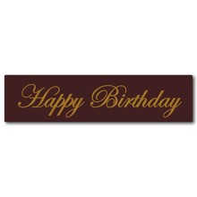 Happy Birthday Rectangle Chocolates