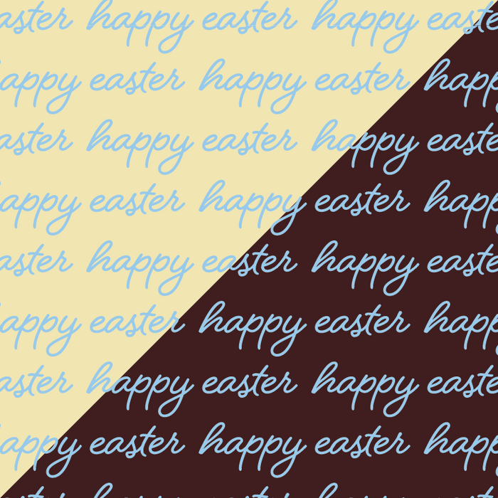 Simple Happy Easter