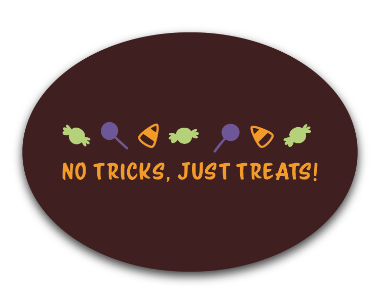 No Tricks, Just Treats! Chocolates