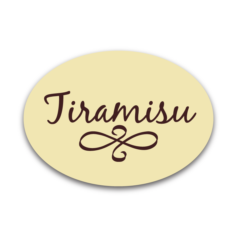 Tiramisu Large Oval Chocolates 2023