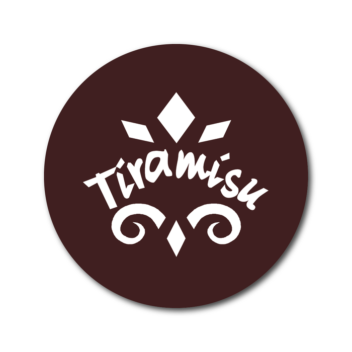 Tiramisu 1" Round Chocolates