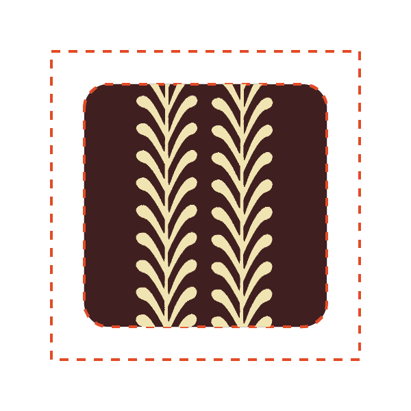 Willow 1.5" Square Strips