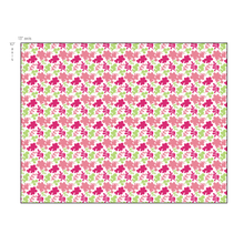 Blushing Floral Transfer