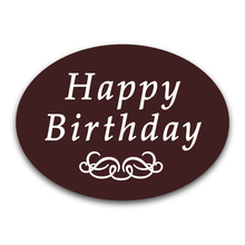 Happy Birthday Large Oval Chocolates