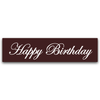 Happy Birthday Rectangle Chocolates
