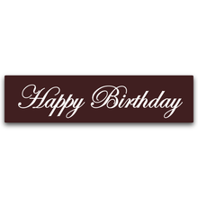 Happy Birthday Rectangle Chocolates