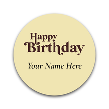 Happy Birthday Blank Chocolates