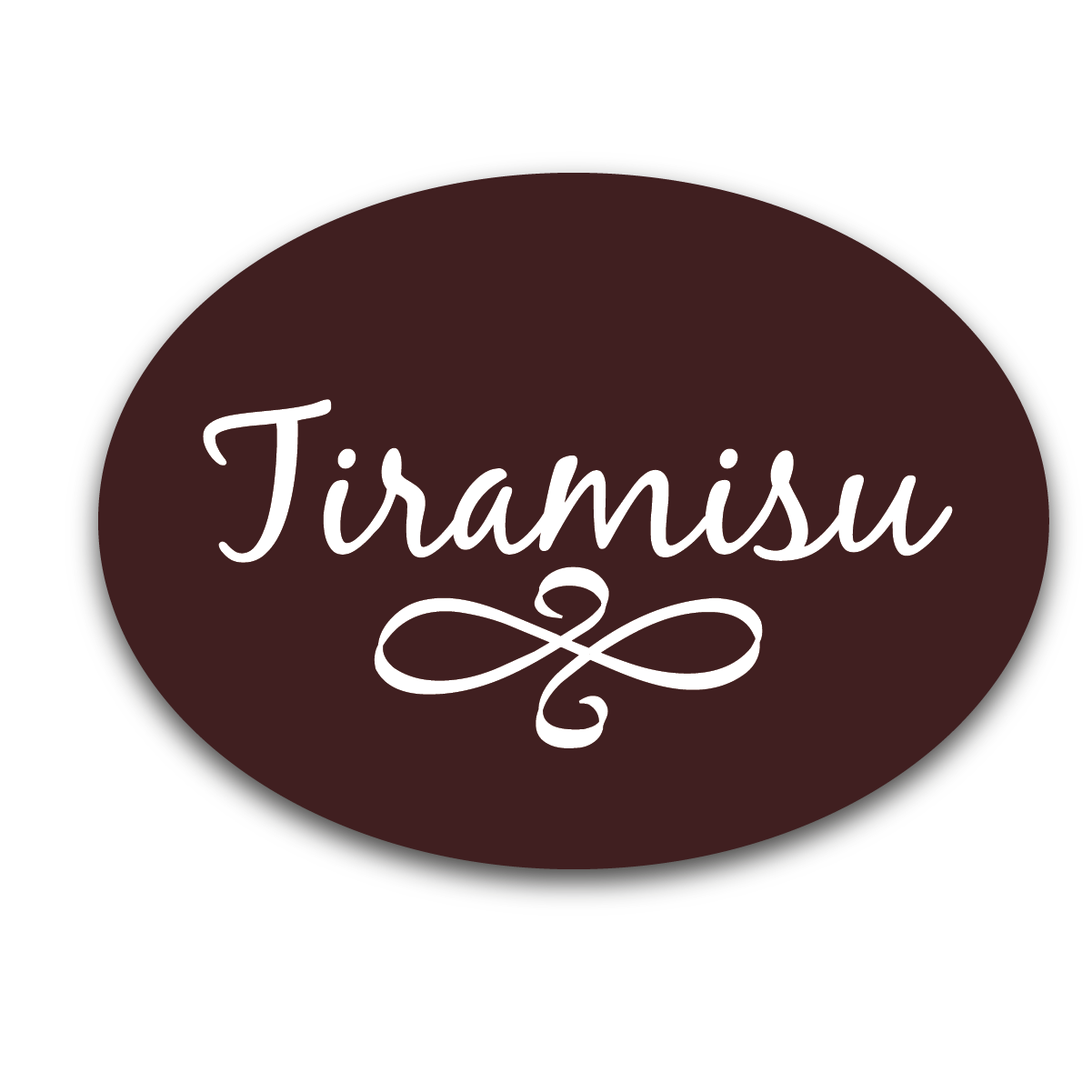Tiramisu Large Oval Chocolates 2023