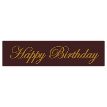 Happy Birthday Rectangle Chocolates